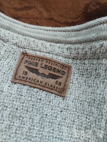 PME Legend 100%  - оригинален НОВ мъжки пуловер , снимка 7 - Пуловери - 52803581