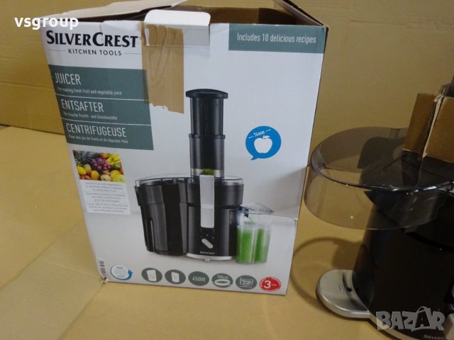 Silver Crest juicer- сокоизтиствачка . Нова, снимка 2 - Сокоизстисквачки и цитрус преси - 39297693