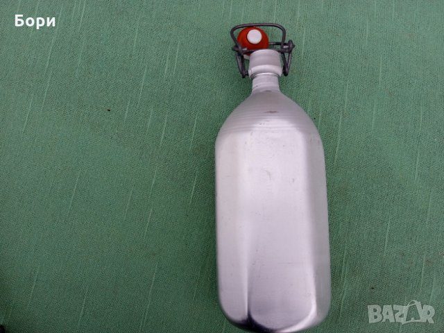Markill стара алуминиева бутилка, снимка 5 - Буркани, бутилки и капачки - 35628901