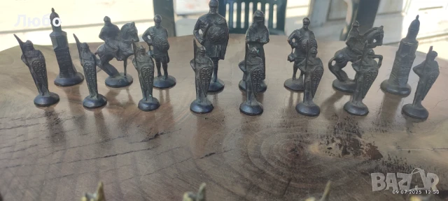 Шах,шахматни фигури ,бронз , снимка 5 - Други игри - 50961068