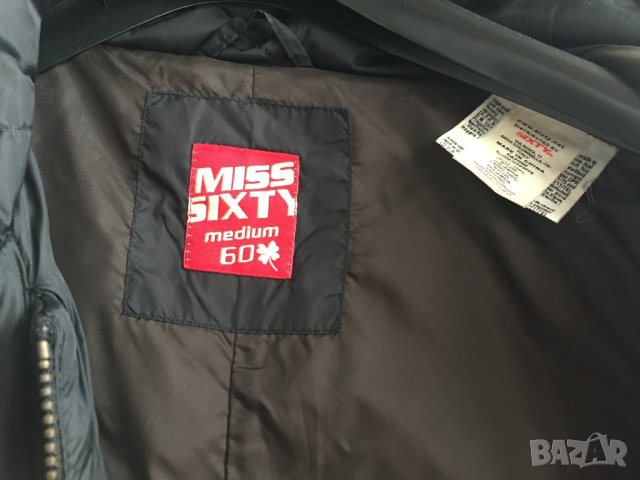 Дамска пухенка MISS SIXTY оригинал, size S, 100% гъши пух, дълго, дебело и топло, като ново , снимка 5 - Якета - 27412541