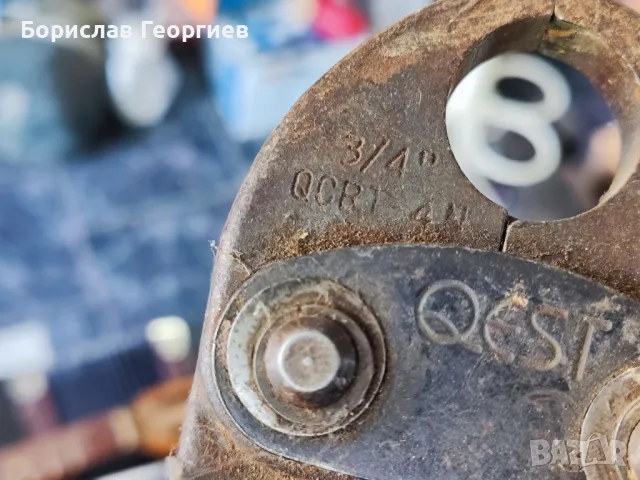 Прес клещи giacomini qest , снимка 11 - Клещи - 50256555