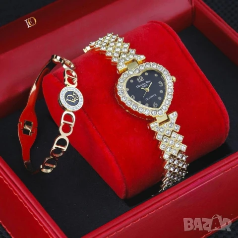 Часовник+гривна louis vuitton hermes versace gucci chanel gucci , снимка 11 - Дамски - 51258918