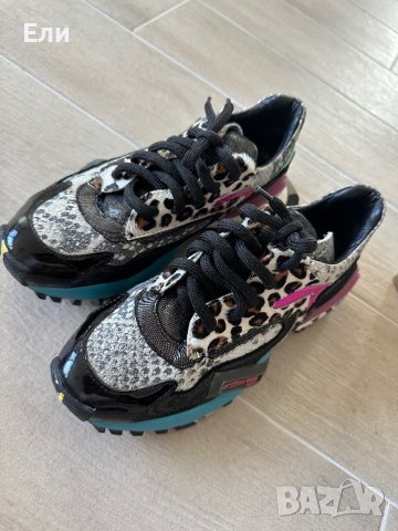 кожени обувки 37номер с уникален дизайн, снимка 1