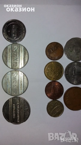 дървена кутия +различни монети, снимка 14 - Нумизматика и бонистика - 53507568