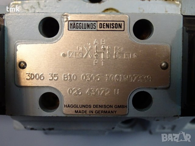 Хидравличен разпределител Denison 3D06 35 B10 0306 10C1W07338 220V directional control valve, снимка 2 - Резервни части за машини - 37835258