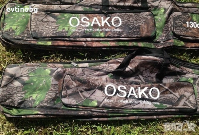 Калъф за въдици с три отделения Osako, снимка 5 - Екипировка - 53900668