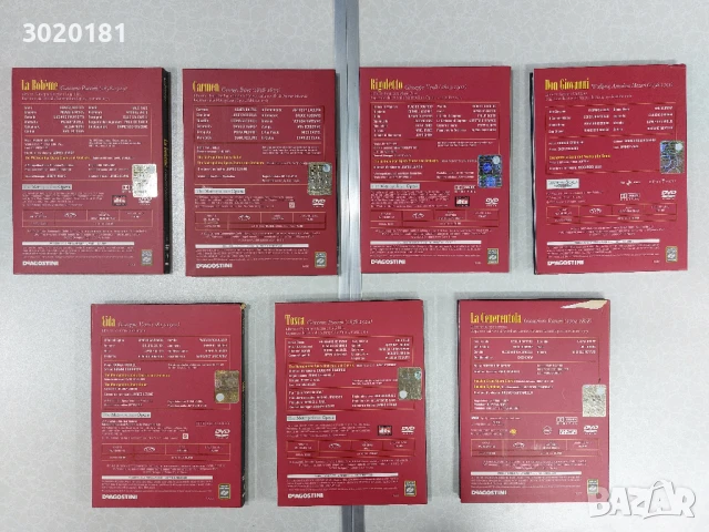 DVD с опери, снимка 2 - DVD дискове - 50872775