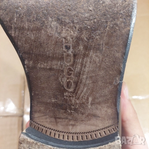 HUGO Boss официални кожени обувки , снимка 5 - Официални обувки - 51968243