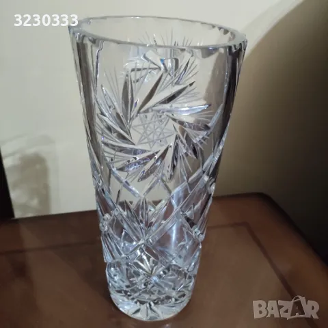 Кристална ваза голяма, снимка 9 - Вази - 49821489