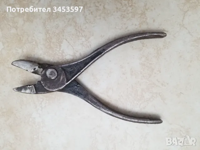 Клещи кована стомана - 3 броя, снимка 3 - Клещи - 49310698