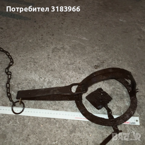 голям капан работещ, снимка 7 - Антикварни и старинни предмети - 54306440