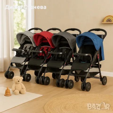 Лятна детска количка Zizito Adel., снимка 4 - Детски колички - 56047027