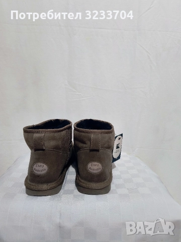 Чисто Нови! Топли Ботуши EMU Australia Stinger Micro – Размер 41, снимка 5 - Дамски ботуши - 52570106