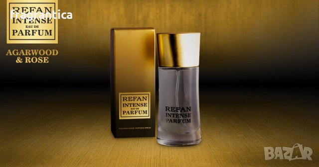 REFAN INTENSE eau de PARFUM UNISEX AGARWOOD & ROSE - 55 мл парфюм за жени и мъже, снимка 1 - Унисекс парфюми - 39985627