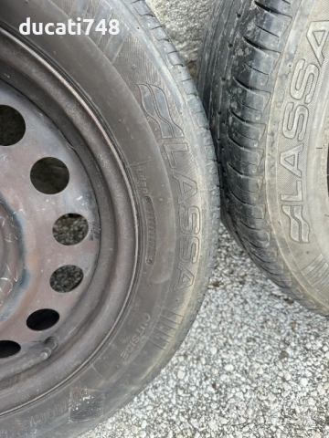 4бр. джанти 16" 5х114.3 с гуми 205/60/16 - Toyota, Fiat Sedici, Suzuki SX4, снимка 5 - Гуми и джанти - 54127958