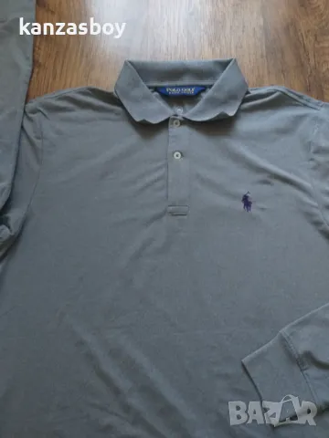 polo ralph lauren golf polo long sleeve - страхотна мъжка блуза КАТО НОВА М, снимка 3 - Блузи - 47709139