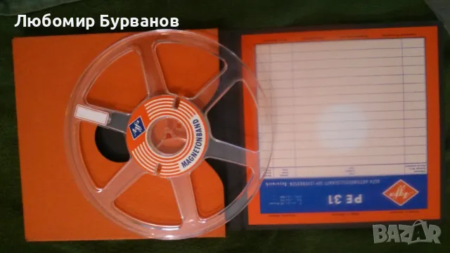 магнетофонна ролка agfa, снимка 4 - Други - 50139554