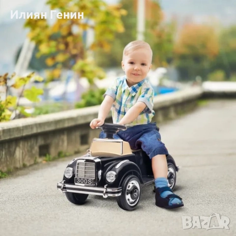 AIYAPLAY Количка за яздене Mercedes Benz Design 300 S, снимка 10 - Детски велосипеди, триколки и коли - 51623157