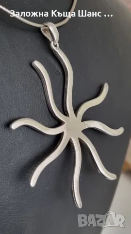 Сребърна висулка 925 проба , снимка 4 - Колиета, медальони, синджири - 47588026