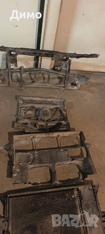 радиатор маска перка дифузьор бмв е39 bmw e39