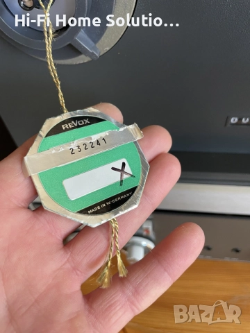REVOX A 77 - STEREO - TAPERECORDER, снимка 17 - Декове - 56116539