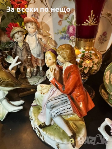 Made  in Italy  - великолепна фигура на “Влюбените” красота, стил и изящество Код P1767, снимка 7 - Декорация за дома - 53001590