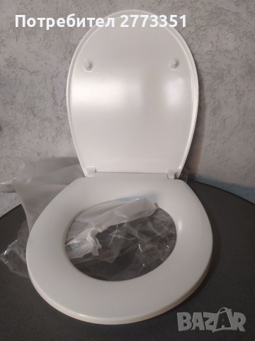 Тоалетна дъска 46/37см междуболтово 11 см, снимка 1