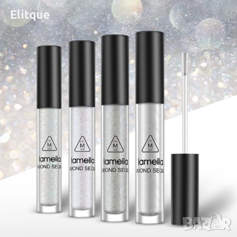 Блестящи течни сенки за очи в четири различни цвята HZS279, снимка 3 - Други - 52830739