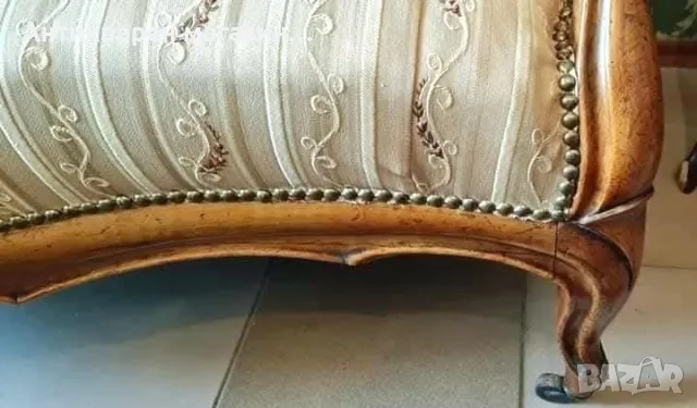 Елегантна мебел – Стил Louis Fhilippе.  , снимка 4 - Дивани и мека мебел - 49775722