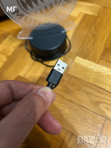 Декоративна/нощна лампа BAYERN Munhen, снимка 6 - Настолни лампи - 54160093