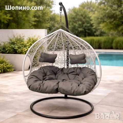 Висяща двойна люлка – кресло, модел 1144F  