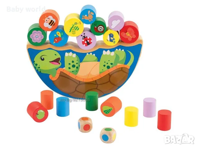 Playtive Дървен игра за баланс