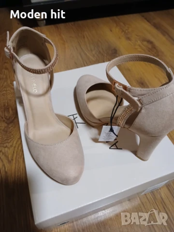 Anna Field нови с етикет и кутия елегантни дамски обувки на ток, снимка 3 - Дамски елегантни обувки - 51010176