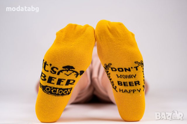 ЧОРАПИ ТЕРЛИК С НАДПИС ВРЕМЕ ЗА БИРА ДАМСКИ/МЪЖКИ