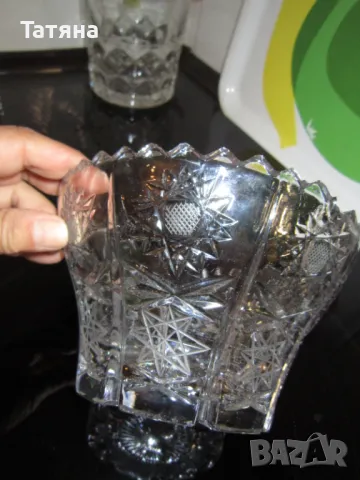 Кристални чаши  БОХЕМИЯ; КУПИ И КАНА, снимка 7 - Чаши - 35545105