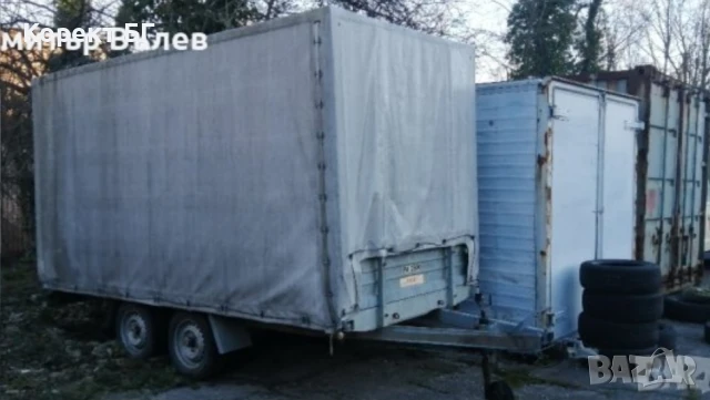 Ремарке Понгратц ПА 3000 Т Pongratz PA 3000 T 2 две оси и брезент. Намира се в град Габрово 