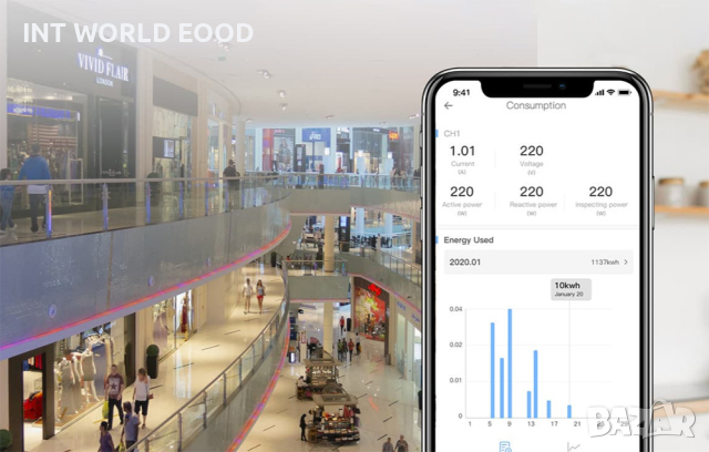 SONOFF SPM-Main Смарт превключвател за измерване на електроенергия, снимка 7 - Друга електроника - 44526002