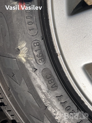 Джанти 15 цола за VW T5  със гуми , снимка 6 - Гуми и джанти - 55741060