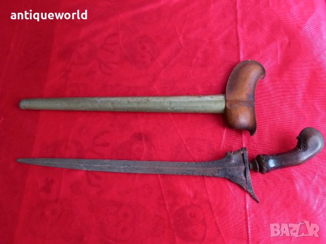 19 Век Старинна Кама КРИС , Керис , Дамаска Стомана