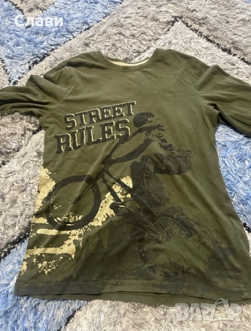 Тънка зелена фланела 