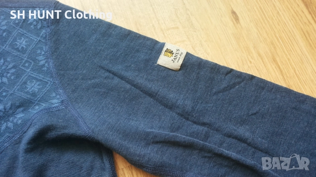 JANUS Thermo 98% Merino Wool M термо блуза 98% Мерино вълна - 1598, снимка 6 - Пуловери - 52674795