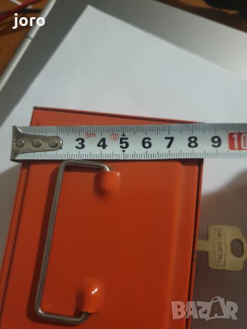 метална кутия с ключ, снимка 7 - Колекции - 31076708
