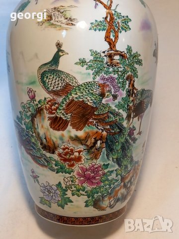 Китайска порцеланова ваза, снимка 3 - Вази - 38087749