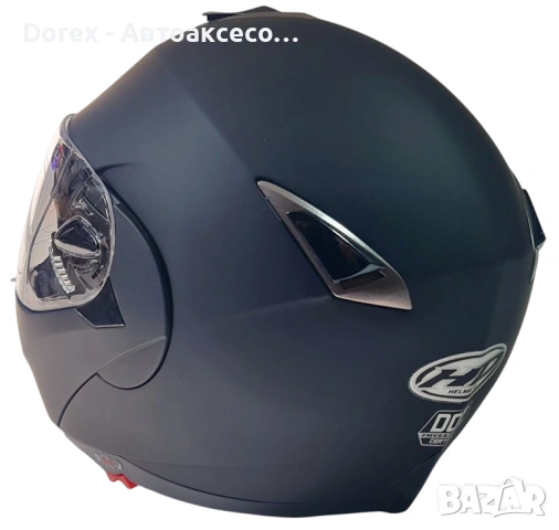 Каска за мотор, скутер, ATV - черен мат - размери M и L, снимка 2 - Аксесоари и консумативи - 54184651