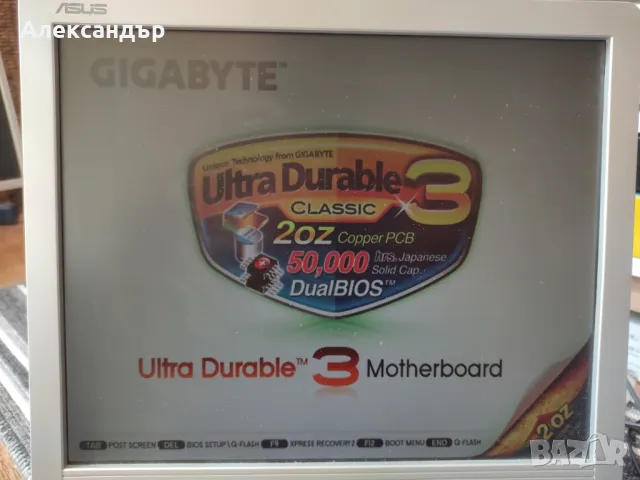 Дънна платка Gigabyte GA-EP43-UD3L (rev. 1.1) s.775, DDR2 1200+, снимка 6 - Дънни платки - 49539226