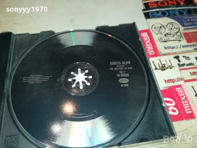 KURTIS BLOW-THE HISTORY OF RAP CD 0605251147, снимка 15 - CD дискове - 50174744