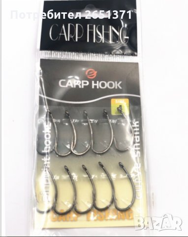   Куки за профисионален Шарански риболов, снимка 3 - Такъми - 30512536