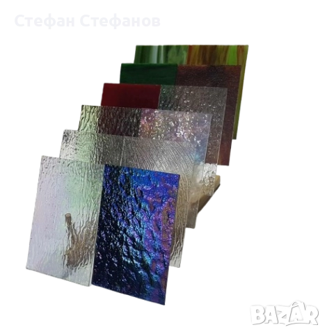 Комплекти от цветно художествено стъкло, снимка 8 - Декорация за дома - 52565307