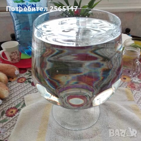 Бар чаша 10 л вместимост дебелостенно стъкло, снимка 1 - Чаши - 42745079